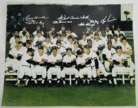 Yankees 16x20 Photo Signed By (7) with Ron Guidry, Bucky Dent, Goose Gossage (Steiner) at PristineAuction.com