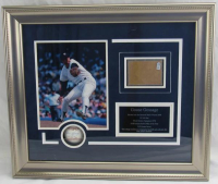 Goose Gossage Signed Yankees Custom Shadowboxed Yankee Stadium Dirt & Baseball Inscribed "HOF 2008" (Steiner) at PristineAuction.com