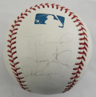 2005 Yankees OML Baseball Team-Signed By (14) with Derek Jeter, Randy Johnson, Joe Torre (JSA) at PristineAuction.com