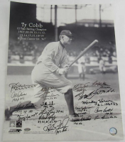 Baseball Batting Leaders 16x20 Photo Signed & Inscribed By (19) with Kirby Puckett, Frank Robinson, Rod Carew (Steiner) at PristineAuction.com