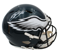 Saquon Barkley Signed Eagles Full-Size Authentic On-Field Speed Helmet (Beckett) at PristineAuction.com