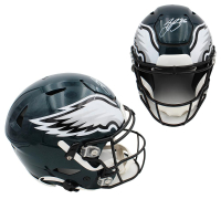 Saquon Barkley Signed Eagles Full-Size Authentic On-Field Speedflex Helmet (Beckett) at PristineAuction.com