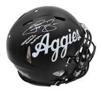 Johnny Manziel Signed Texas A&M Aggies Full-Size Authentic On-Field Speed Helmet Inscribed "Johnny F***** Football" (Beckett) at PristineAuction.com