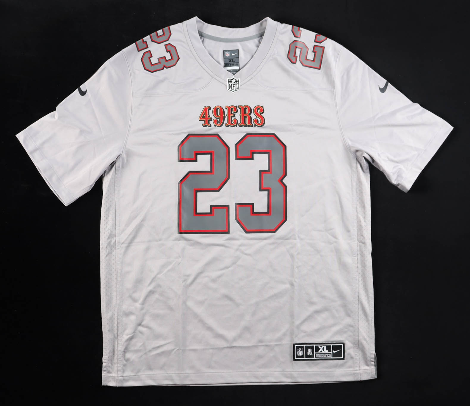 Christian McCaffrey Signed 49ers Nike Authentic Jersey (PSA) at PristineAuction.com Christian McCaffrey Signed 49ers Nike Authentic Jersey (PSA) at PristineAuction.com