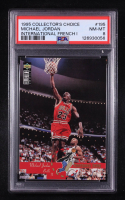 Michael Jordan 1995-96 Collector's Choice International French I #195 PD (PSA 8) at PristineAuction.com