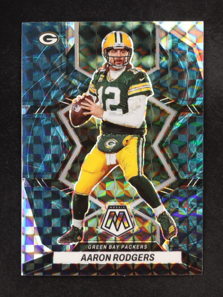 Aaron Rodgers 2022 Panini Mosaic Mosaic Genesis #69