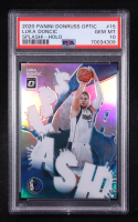 Luka Doncic 2020-21 Donruss Optic Splash Holo #15 (PSA 10) at PristineAuction.com