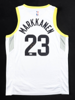 Lauri Markkanen Signed Jazz Nike Authentic Jersey (JSA) at PristineAuction.com