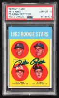 Pete Rose Signed Reprint Card (BGS) at PristineAuction.com
