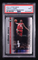 LeBron James 2003-04 Upper Deck Phenomenal Beginning LeBron James #5 RC (PSA 9) at PristineAuction.com