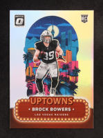 Brock Bowers 2024 Donruss Optic Uptowns #8 RC at PristineAuction.com