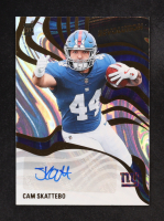 Cam Skattebo 2025 Panini Revolution Revolution Signatures Swirl #46 RC at PristineAuction.com