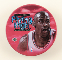 Michael Jordan 1998 Upper Deck Flying High Collector's Tin with (5) Metal Cards at PristineAuction.com