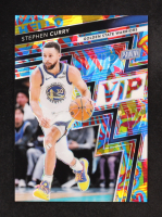 Stephen Curry 2025 Panini National Convention VIP Gold Packs Prizm Cracked Ice #23 #20/45 at PristineAuction.com