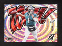 Jalen Hurts 2024 Zenith Zoom Red #2 #52/99 at PristineAuction.com