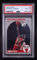 Michael Jordan 1990 Hoops #65 (PSA 8) at PristineAuction.com