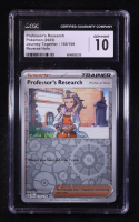 Professor's Research [Professor Sada] 2025 Pokemon TCG Scarlet & Violet Journey Together #155 REVERSE HOLO (CGC 10) at PristineAuction.com