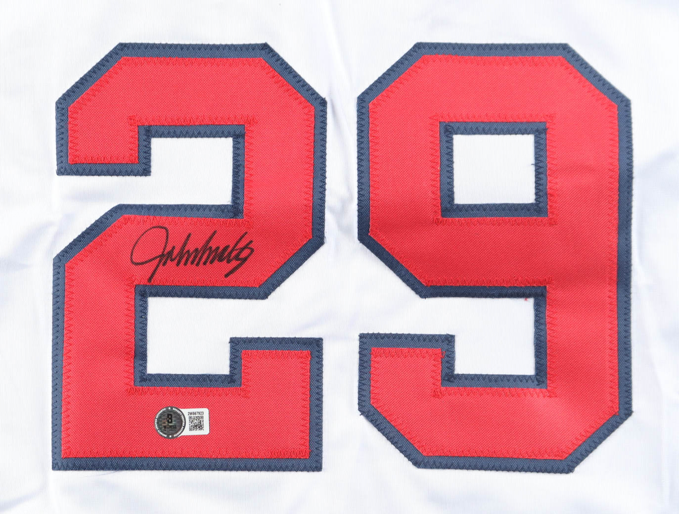 John Smoltz Signed Jersey (Beckett) at PristineAuction.com John Smoltz Signed Jersey (Beckett) at PristineAuction.com