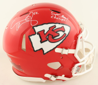 Creed Humphrey Signed Chiefs Full-Size Authentic On-Field Speed Helmet Inscribed "Super Bowl Champs!" (Beckett) at PristineAuction.com