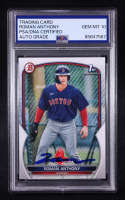 Roman Anthony Signed 2023 Bowman Prospects #BP71 RC (PSA | Auto 10) at PristineAuction.com