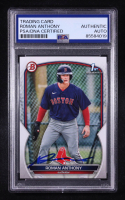 Roman Anthony Signed 2023 Bowman Prospects #BP71 RC (PSA) at PristineAuction.com