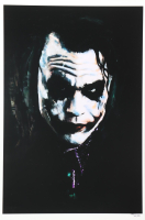"Joker" The Dark Knight LE 12x18 Lithograph by Joshua Barton #/500 (PA) at PristineAuction.com