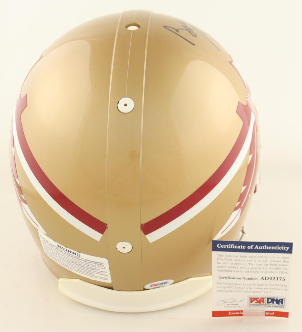 Bobby Bowden Signed Florida State Seminoles Full-Size Authentic On-Field Helmet (PSA) at PristineAuction.com Bobby Bowden Signed Florida State Seminoles Full-Size Authentic On-Field Helmet (PSA) at PristineAuction.com