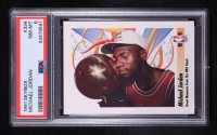 Michael Jordan 1991-92 SkyBox #334 FIN (PSA 8) at PristineAuction.com