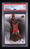 Michael Jordan 2009-10 Upper Deck Michael Jordan Legacy Collection Gold #20 (PSA 7) at PristineAuction.com