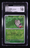 Shelmet 2025 Pokemon TCG Scarlet & Violet Journey Together #012 REVERSE HOLO (CGC 10) at PristineAuction.com
