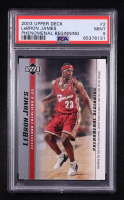 LeBron James 2003-04 Upper Deck Phenomenal Beginning LeBron James #2 RC (PSA 9) at PristineAuction.com