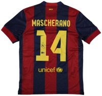 Javier Mascherano Signed FC Barcelona Adidas Jersey (Beckett) at PristineAuction.com