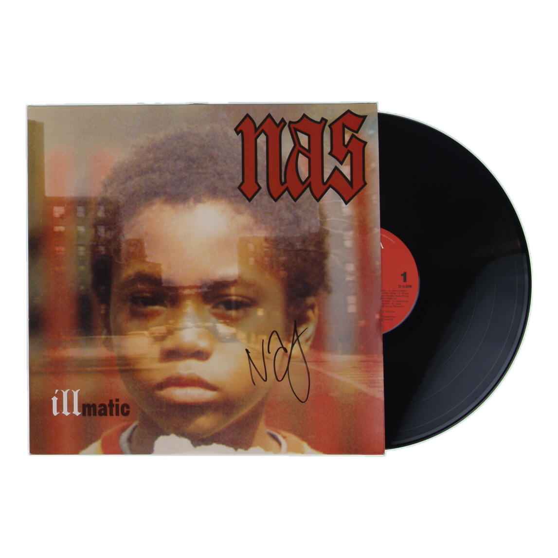Nas Signed "Illmatic" Vinyl Record Album (JSA) at PristineAuction.com Nas Signed "Illmatic" Vinyl Record Album (JSA) at PristineAuction.com
