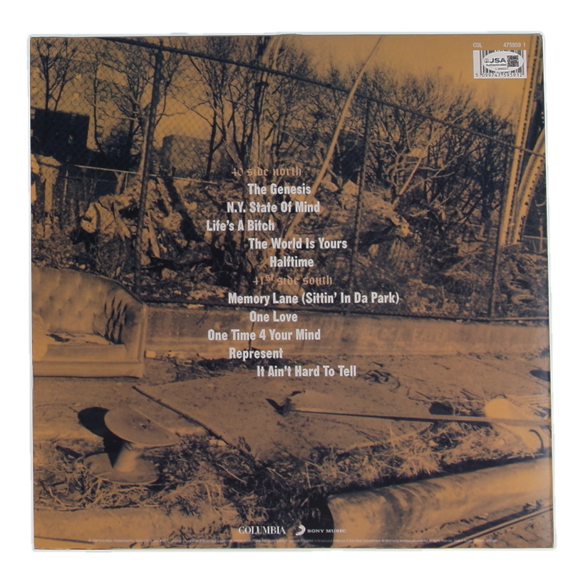 Nas Signed "Illmatic" Vinyl Record Album (JSA) at PristineAuction.com Nas Signed "Illmatic" Vinyl Record Album (JSA) at PristineAuction.com