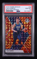 Luka Doncic 2019-20 Panini Mosaic Mosaic Orange Reactive #44 (PSA 10) at PristineAuction.com