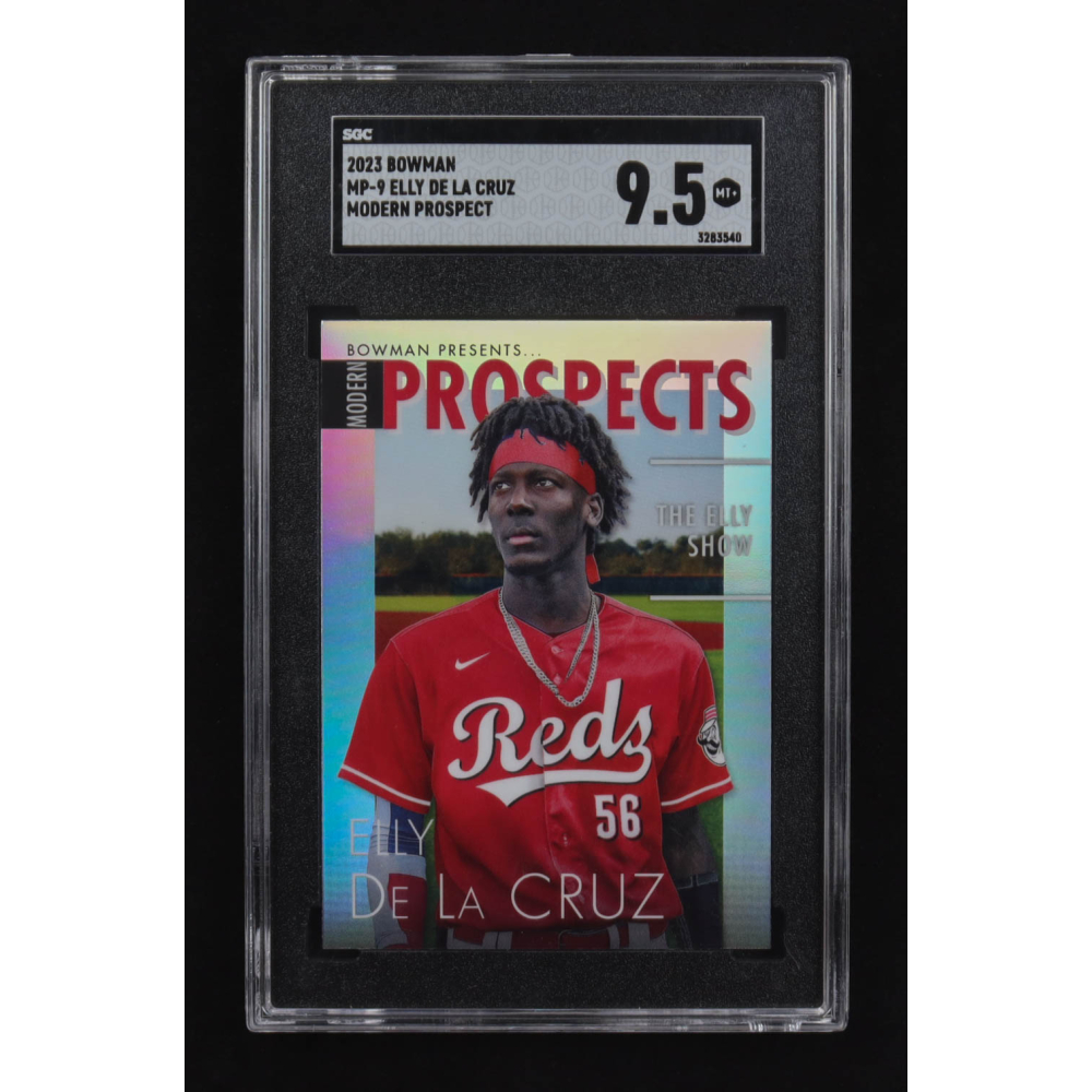 Elly De La Cruz 2023 Bowman Modern Prospects #MP-9 RC (SGC 9.5) at PristineAuction.com