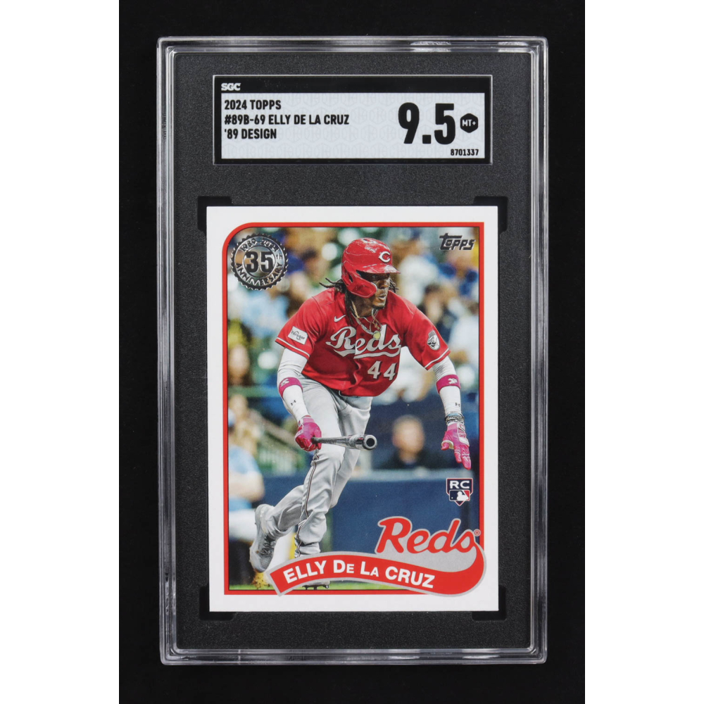 Elly De La Cruz 2024 Topps '89 Design #89B-69 RC (SGC 9.5) at PristineAuction.com