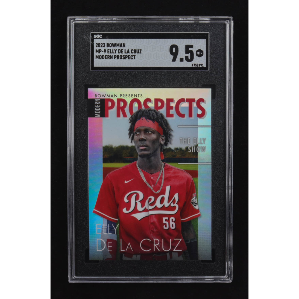 Elly De La Cruz 2023 Bowman Modern Prospects #MP-9 RC (SGC 9.5) at PristineAuction.com