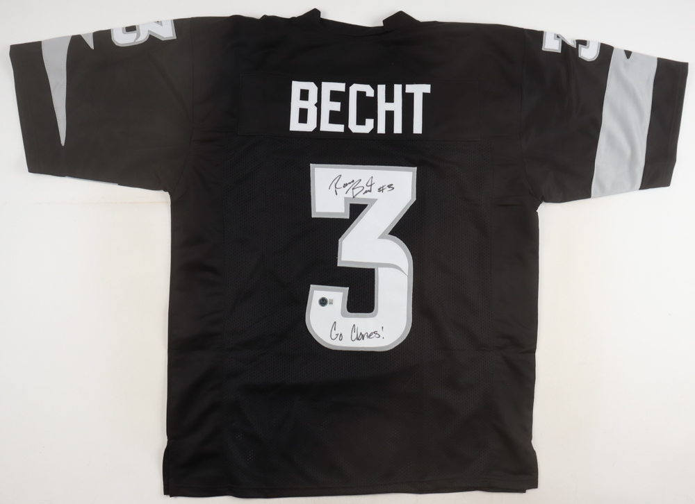 Rocco Becht Signed Jersey Inscribed "Go Clones!" (Beckett) at PristineAuction.com Rocco Becht Signed Jersey Inscribed "Go Clones!" (Beckett) at PristineAuction.com