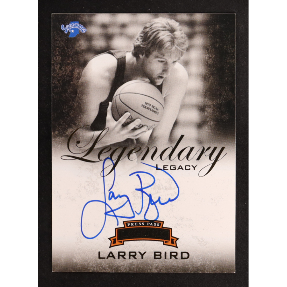 Larry Bird 2008-09 Press Pass Legends Legendary Legacy Autographs #3 #26/50 at PristineAuction.com