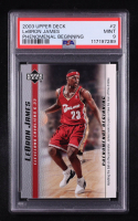 LeBron James 2003-04 Upper Deck Phenomenal Beginning LeBron James #2 RC (PSA 9) at PristineAuction.com