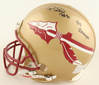 Peter Warrick Signed Florida State Seminoles Full-Size Authentic On-Field Helmet Inscribed "99 Champs" (Beckett) at PristineAuction.com