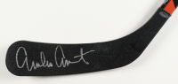 Emilio Estevez Signed Ducks Logo Hockey Stick (Schwartz) at PristineAuction.com