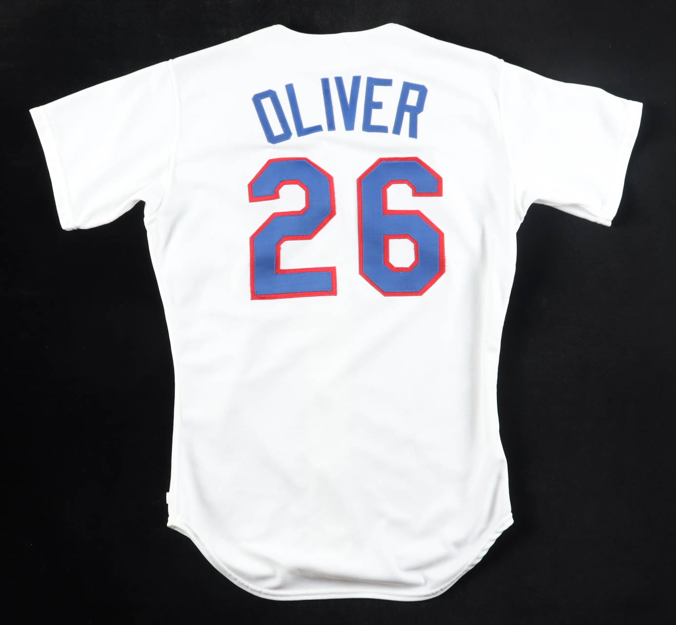 Dave Oliver Signed Rangers Rawlings Authentic Jersey (PSA) at PristineAuction.com Dave Oliver Signed Rangers Rawlings Authentic Jersey (PSA) at PristineAuction.com