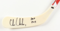 Chris Chelios Signed Red Wings Hockey Stick Inscribed "HOF 2013" (Schwartz) at PristineAuction.com
