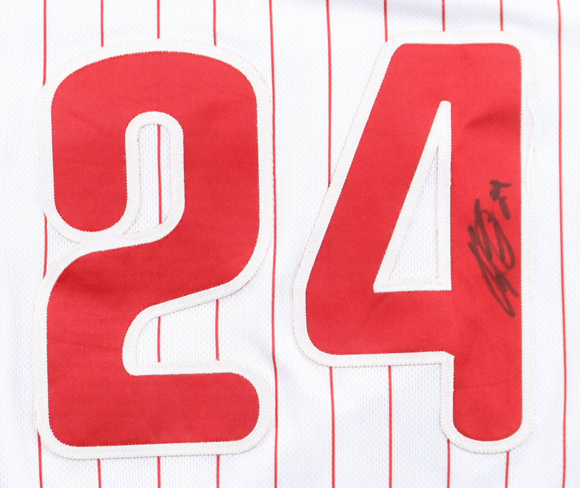 Roman Quinn Signed Game-Used Phillies Majestic Authentic Jersey (MLB) at PristineAuction.com Roman Quinn Signed Game-Used Phillies Majestic Authentic Jersey (MLB) at PristineAuction.com