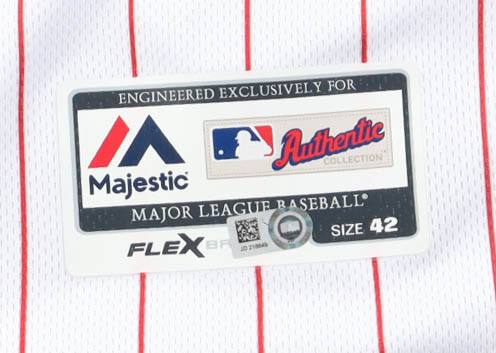 Roman Quinn Signed Game-Used Phillies Majestic Authentic Jersey (MLB) at PristineAuction.com Roman Quinn Signed Game-Used Phillies Majestic Authentic Jersey (MLB) at PristineAuction.com