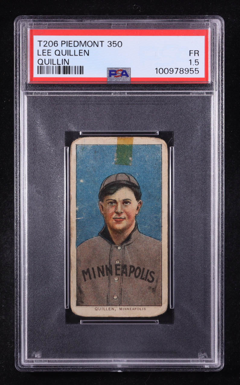 Lee Quillen 1909-11 T206 #402 (Quillin) ML (PSA 1.5) at PristineAuction.com Lee Quillen 1909-11 T206 #402 (Quillin) ML (PSA 1.5) at PristineAuction.com