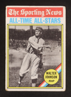 Walter Johnson 1976 Topps ATG #349 at PristineAuction.com