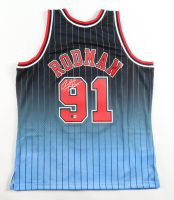 Dennis Rodman Signed Bulls Mitchell & Ness Authentic Jersey (Beckett) at PristineAuction.com